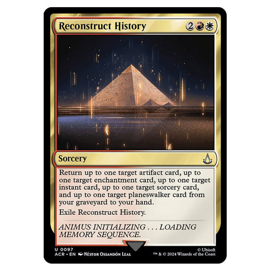 Magic The Gathering - Universes Beyond - Assassin's Creed - Reconstruct History - 0097