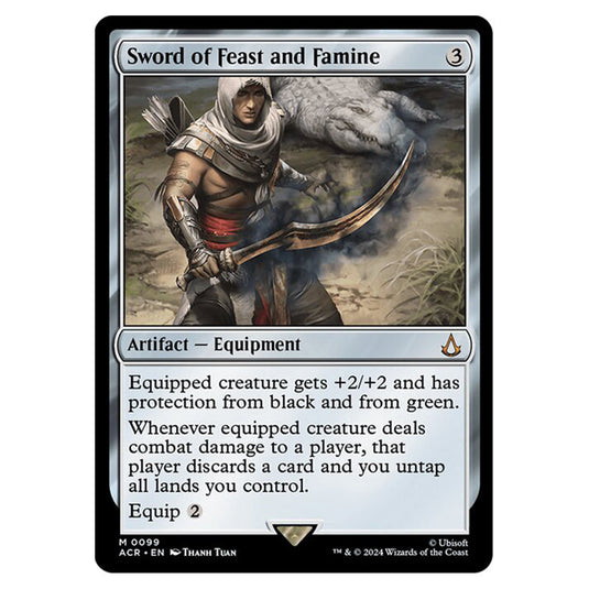 Magic The Gathering - Universes Beyond - Assassin's Creed - Sword of Feast and Famine - 0099