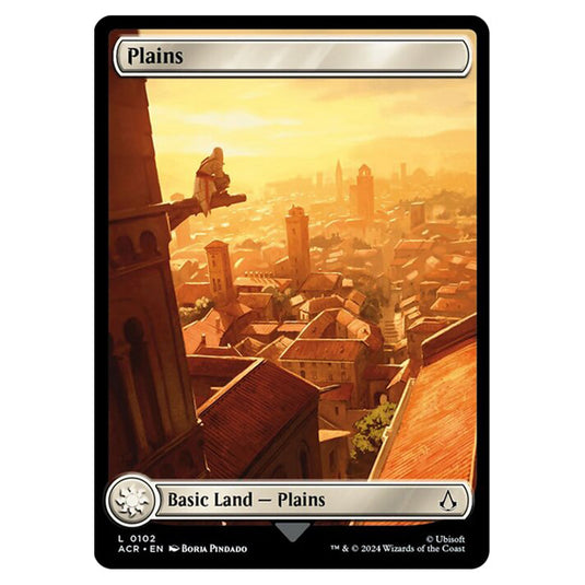 Magic The Gathering - Universes Beyond - Assassin's Creed - Plains - 0102