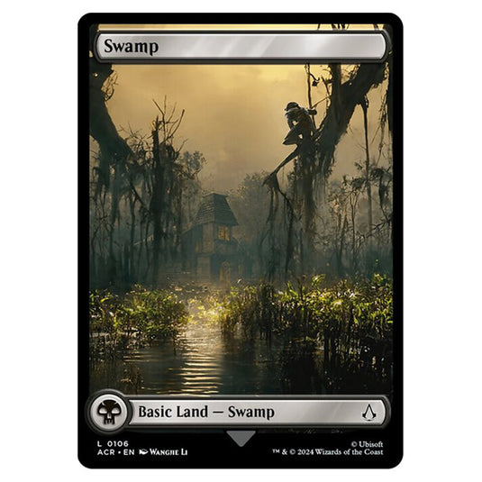 Magic The Gathering - Universes Beyond - Assassin's Creed - Swamp - 0106