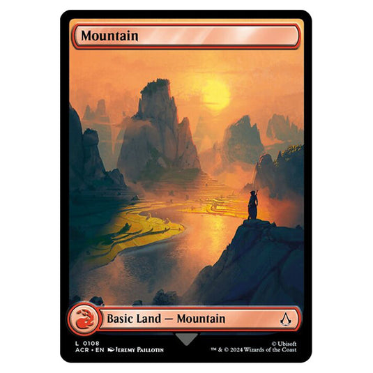 Magic The Gathering - Universes Beyond - Assassin's Creed - Mountain - 0108