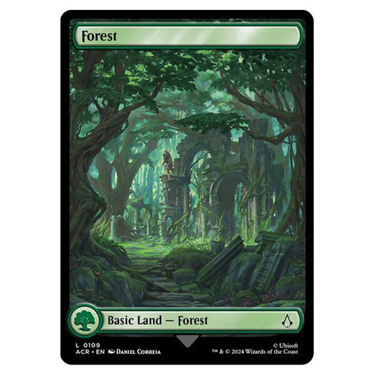 Magic The Gathering - Universes Beyond - Assassin's Creed - Forest - 0109