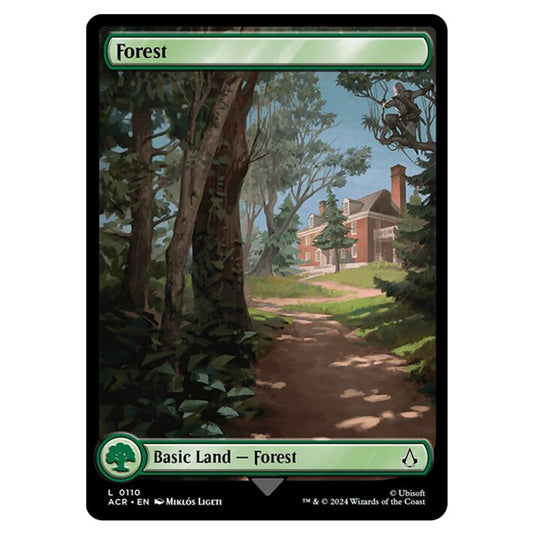 Magic The Gathering - Universes Beyond - Assassin's Creed - Forest - 0110