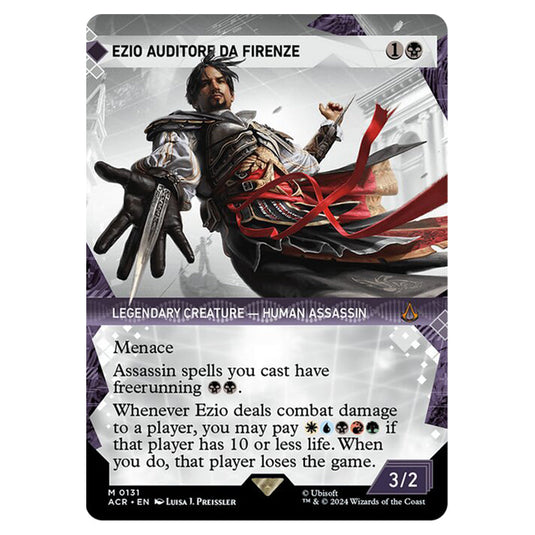 Magic The Gathering - Universes Beyond - Assassin's Creed - Ezio Auditore da Firenze (Showcase) - 0131