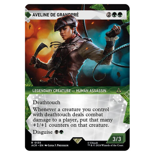 Magic The Gathering - Universes Beyond - Assassin's Creed - Aveline de Grandpré (Showcase) - 0135