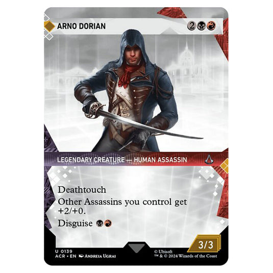 Magic The Gathering - Universes Beyond - Assassin's Creed - Arno Dorian (Showcase) - 0139