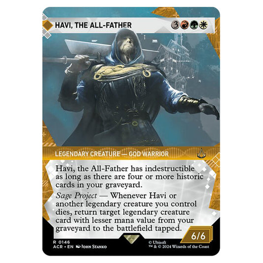 Magic The Gathering - Universes Beyond - Assassin's Creed - Havi, the All-Father (Showcase) - 0146