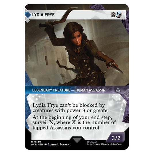 Magic The Gathering - Universes Beyond - Assassin's Creed - Lydia Frye (Showcase Foil) - 0149