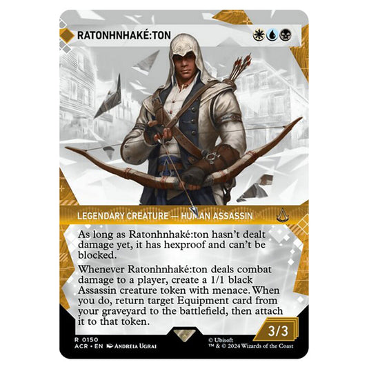 Magic The Gathering - Universes Beyond - Assassin's Creed - Ratonhnhaké -ton (Showcase) - 0150