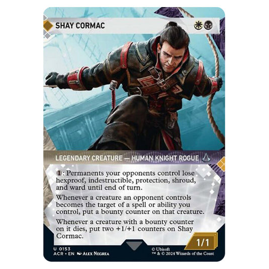 Magic The Gathering - Universes Beyond - Assassin's Creed - Shay Cormac (Showcase) - 0153