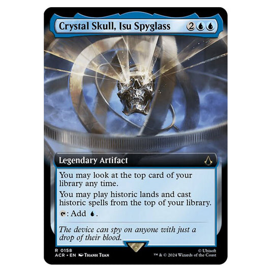 Magic The Gathering - Universes Beyond - Assassin's Creed - Crystal Skull, Isu Spyglass (Extended Art) - 0158