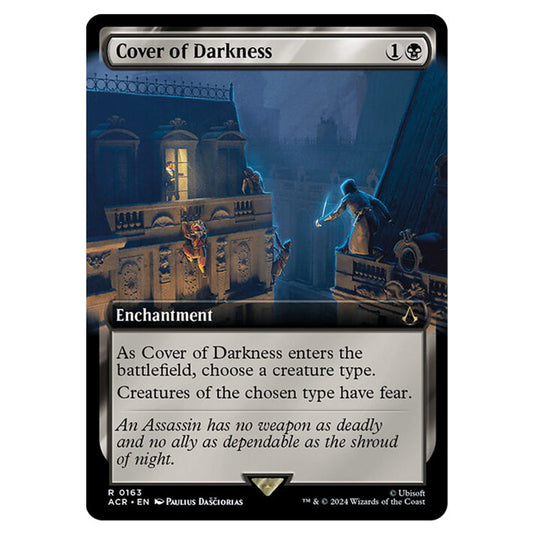 Magic The Gathering - Universes Beyond - Assassin's Creed - Cover of Darkness (Extended Art) - 0163