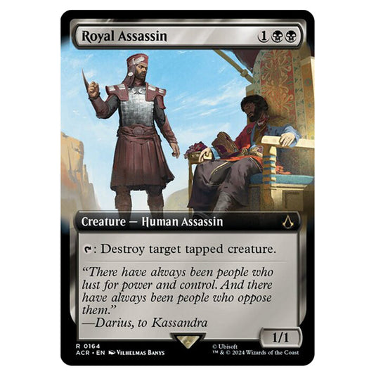 Magic The Gathering - Universes Beyond - Assassin's Creed - Royal Assassin (Extended Art) - 0164