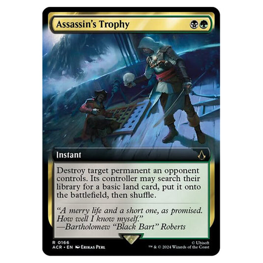 Magic The Gathering - Universes Beyond - Assassin's Creed - Assassin's Trophy (Extended Art) - 0166