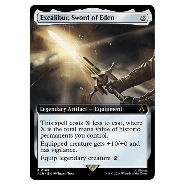 excalibur mtg card Magic The Gathering - Universes Beyond - Assassin's Creed
