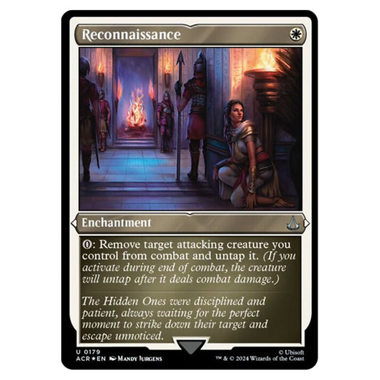 Magic The Gathering - Universes Beyond - Assassin's Creed - Reconnaissance (Etched Foil) - 0179