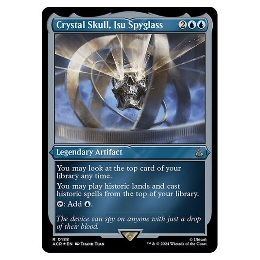 Magic The Gathering - Universes Beyond - Assassin's Creed - Crystal Skull, Isu Spyglass (Etched Foil) - 0188