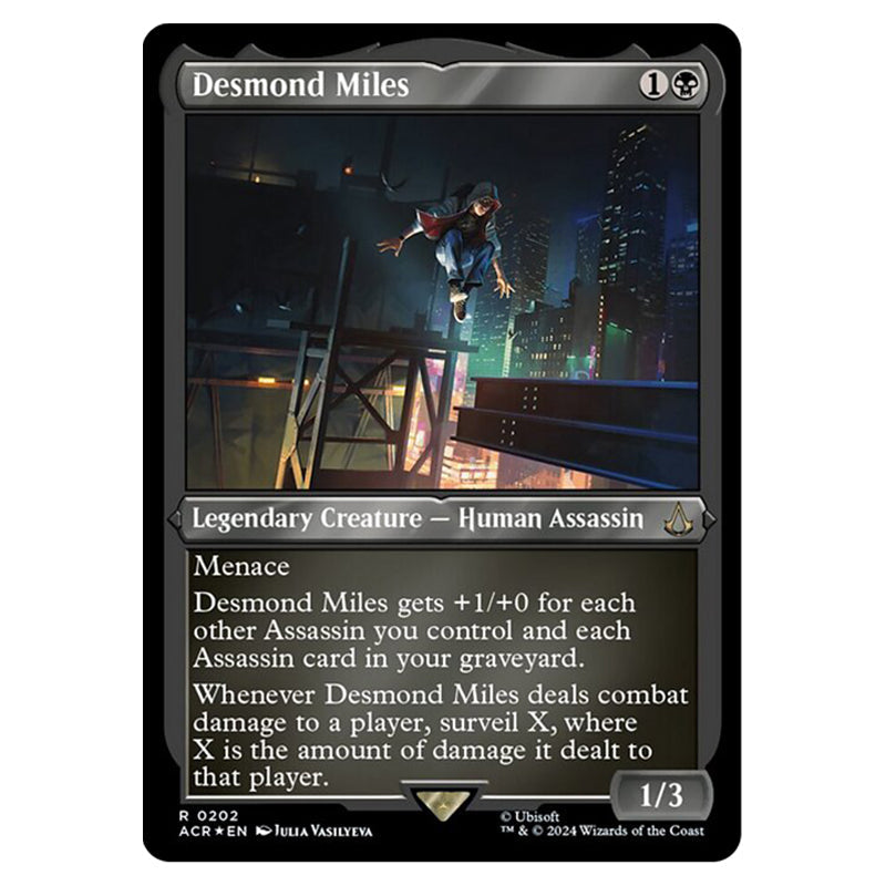 Magic The Gathering - Universes Beyond - Assassin's Creed - Desmond Mi Magic The Gathering - Universes Beyond - Assassin's Creed - Desmond Mi