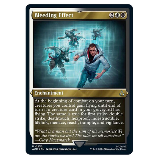 Magic The Gathering - Universes Beyond - Assassin's Creed - Bleeding Effect (Etched Foil) - 0232