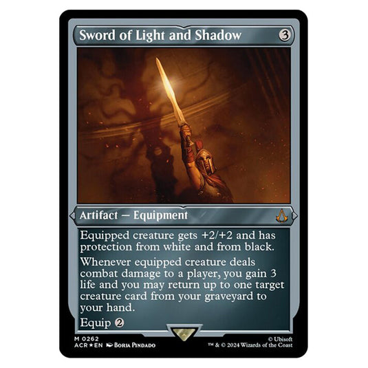 Magic The Gathering - Universes Beyond - Assassin's Creed - Sword of Light and Shadow (Etched Foil) - 0262