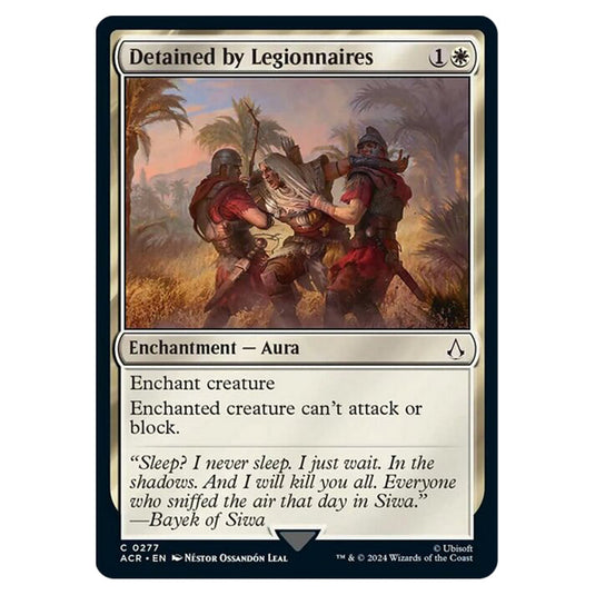 Magic The Gathering - Universes Beyond - Assassin's Creed - Detained by Legionnaires - 0277