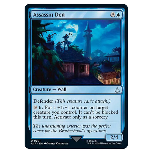 Magic The Gathering - Universes Beyond - Assassin's Creed - Assassin Den - 0281