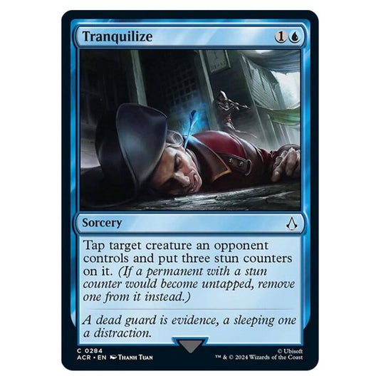 Magic The Gathering - Universes Beyond - Assassin's Creed - Tranquilize - 0284