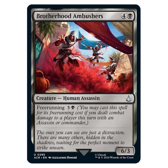 Magic The Gathering - Universes Beyond - Assassin's Creed - Brotherhood Ambushers - 0285