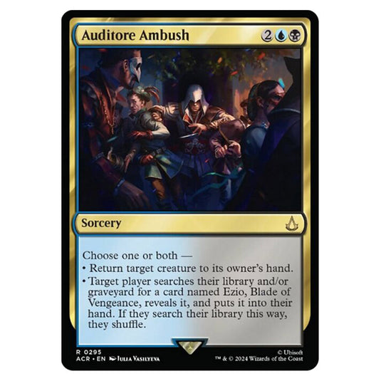 Magic The Gathering - Universes Beyond - Assassin's Creed - Auditore Ambush - 0295