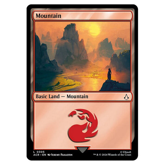 Magic The Gathering - Universes Beyond - Assassin's Creed - Mountain - 0305