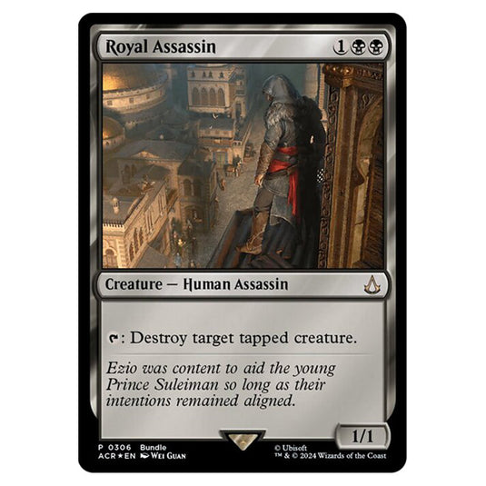 Magic The Gathering - Universes Beyond - Assassin's Creed - Royal Assassin (Promo) - 0306