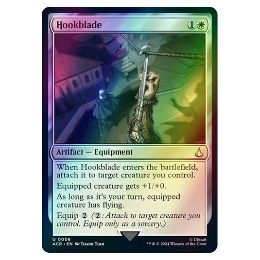 Hookblade 0006 card from the Magic The Gathering set Universes Beyond - Assassin's Creed