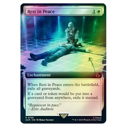 Rest in Peace 0156 card from the Magic The Gathering set Universes Beyond - Assassin's Creed