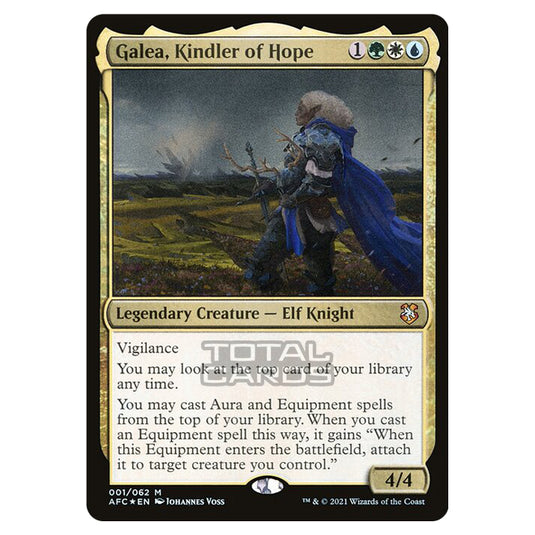 Magic The Gathering - Adventures in the Forgotten Realms - Commander - Galea, Kindler of Hope - 1/331