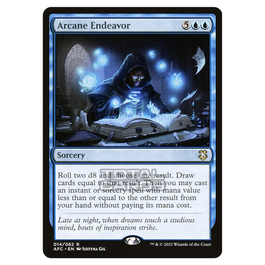 Magic The Gathering - Adventures in the Forgotten Realms - Commander - Arcane Endeavor - 14/331