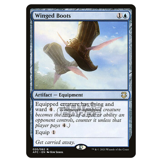 Magic The Gathering - Adventures in the Forgotten Realms - Commander - Winged Boots - 20/331