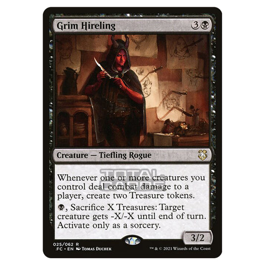 Magic The Gathering - Adventures in the Forgotten Realms - Commander - Grim Hireling - 25/331