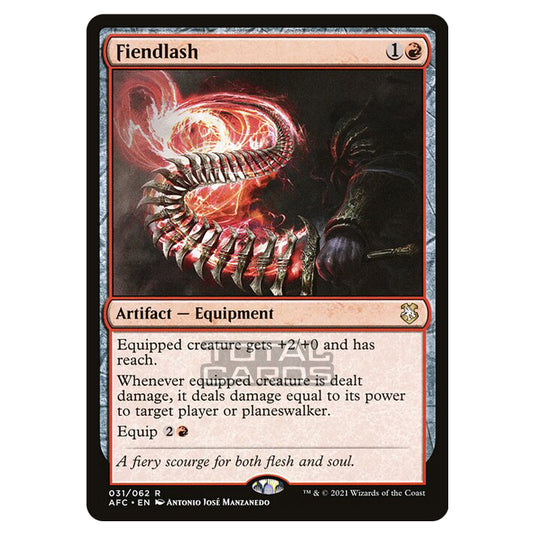 Magic The Gathering - Adventures in the Forgotten Realms - Commander - Fiendlash - 31/331