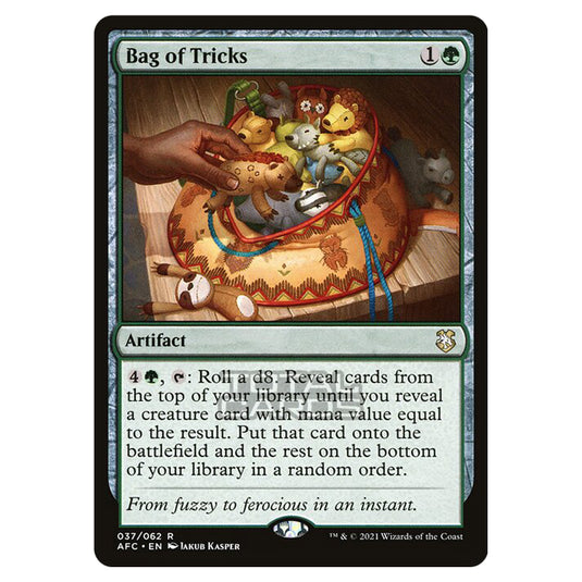 Magic The Gathering - Adventures in the Forgotten Realms - Commander - Bag of Tricks - 37/331