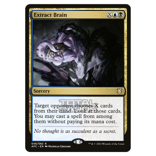 Magic The Gathering - Adventures in the Forgotten Realms - Commander - Extract Brain - 46/331