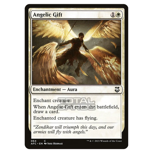 Magic The Gathering - Adventures in the Forgotten Realms - Commander - Angelic Gift - 64/331