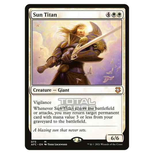 Magic The Gathering - Adventures in the Forgotten Realms - Commander - Sun Titan - 73/331