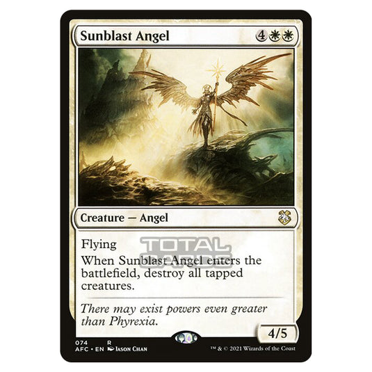 Magic The Gathering - Adventures in the Forgotten Realms - Commander - Sunblast Angel - 74/331