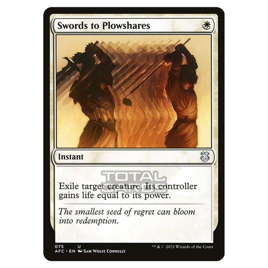 Magic The Gathering - Adventures in the Forgotten Realms - Commander - Swords to Plowshares - 75/331