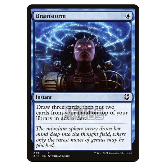 Magic The Gathering - Adventures in the Forgotten Realms - Commander - Brainstorm - 79/331