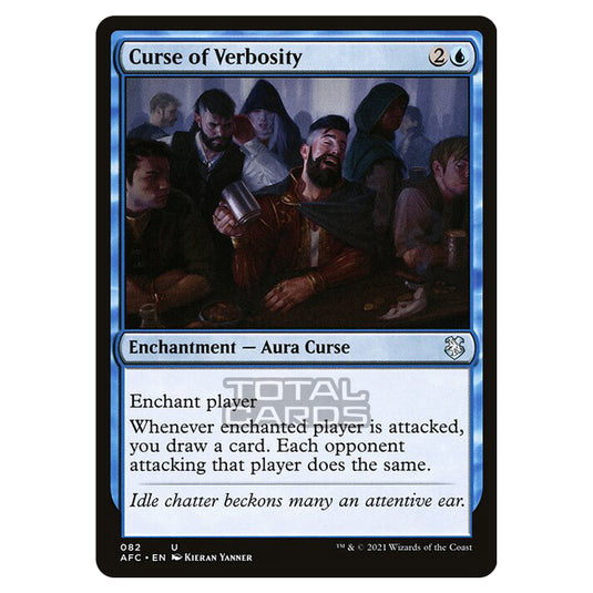 Magic The Gathering - Adventures in the Forgotten Realms - Commander - Curse of Verbosity - 82/331