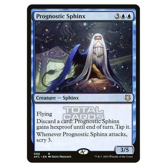 Magic The Gathering - Adventures in the Forgotten Realms - Commander - Prognostic Sphinx - 90/331