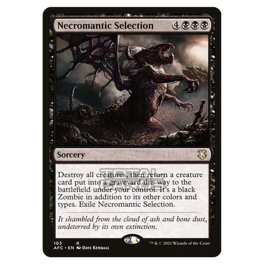 Magic The Gathering - Adventures in the Forgotten Realms - Commander - Necromantic Selection - 103/331