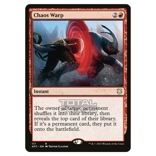 Magic The Gathering - Adventures in the Forgotten Realms - Commander - Chaos Warp - 117/331