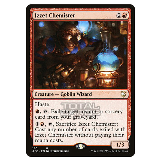 Magic The Gathering - Adventures in the Forgotten Realms - Commander - Izzet Chemister - 130/331